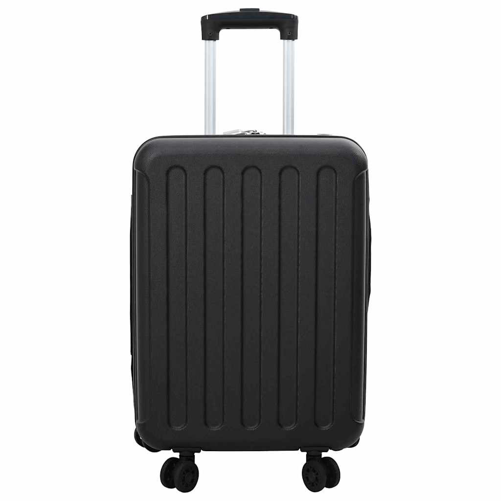 Suitcase Folding with Lock Black 34 x 23 x 55.5 cm ABS Plastic