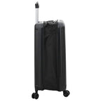 Suitcase Folding with Lock Black 34 x 23 x 55.5 cm ABS Plastic