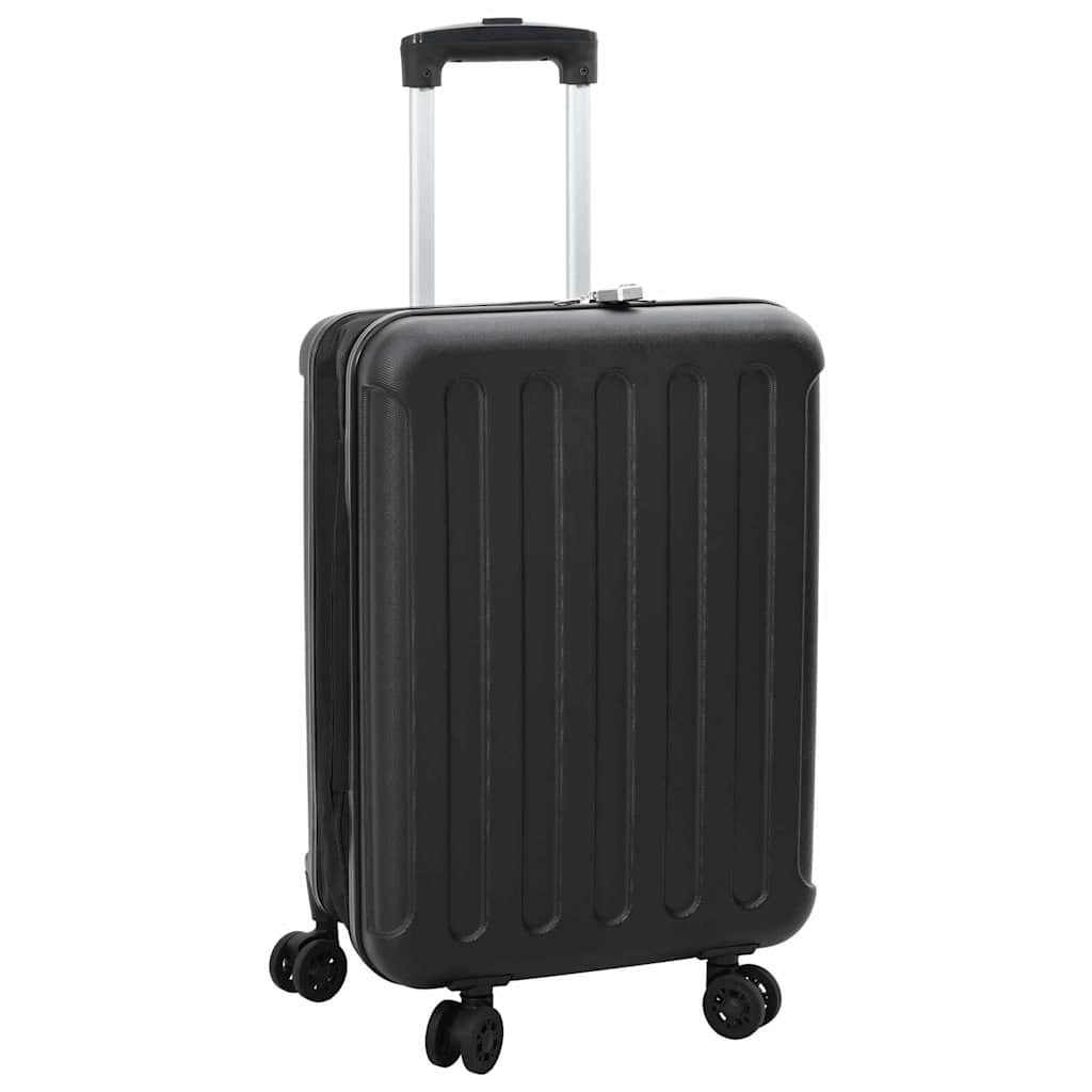 Suitcase Folding with Lock Black 43 x 27 x 66 cm ABS Plastic