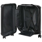 Suitcase Folding with Lock Black 43 x 27 x 66 cm ABS Plastic