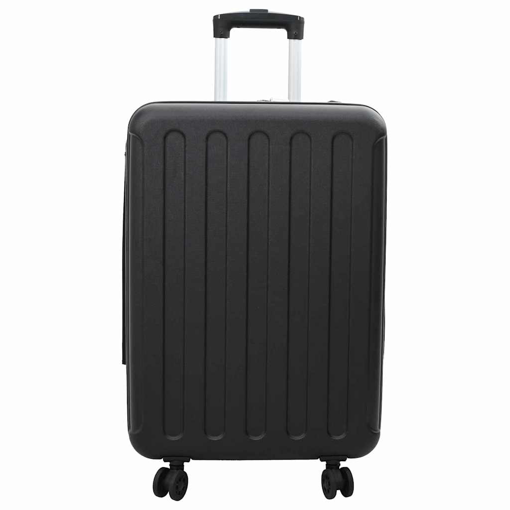 Suitcase Folding with Lock Black 43 x 27 x 66 cm ABS Plastic