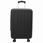 Suitcase Folding with Lock Black 43 x 27 x 66 cm ABS Plastic