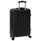 Suitcase with Lock 3 pcs Black 50 x 31 x 78 cm ABS Plastic