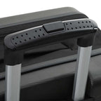 Suitcase Folding Dark grey 34 x 23 x 55.5 cm ABS Plastic