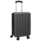 Suitcase Folding Dark grey 34 x 23 x 55.5 cm ABS Plastic