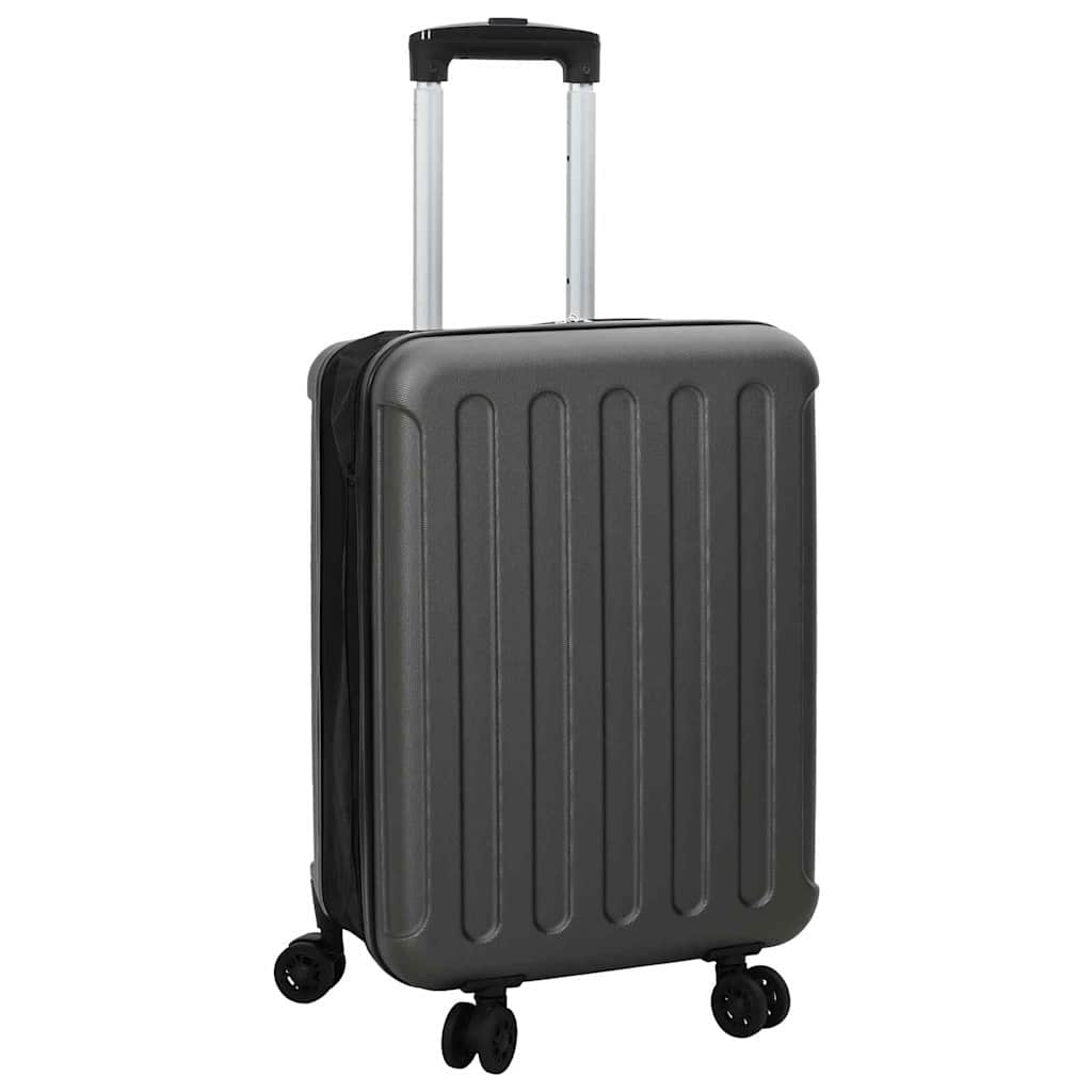Suitcase Folding Dark grey 34 x 23 x 55.5 cm ABS Plastic