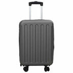 Suitcase Folding Dark grey 34 x 23 x 55.5 cm ABS Plastic