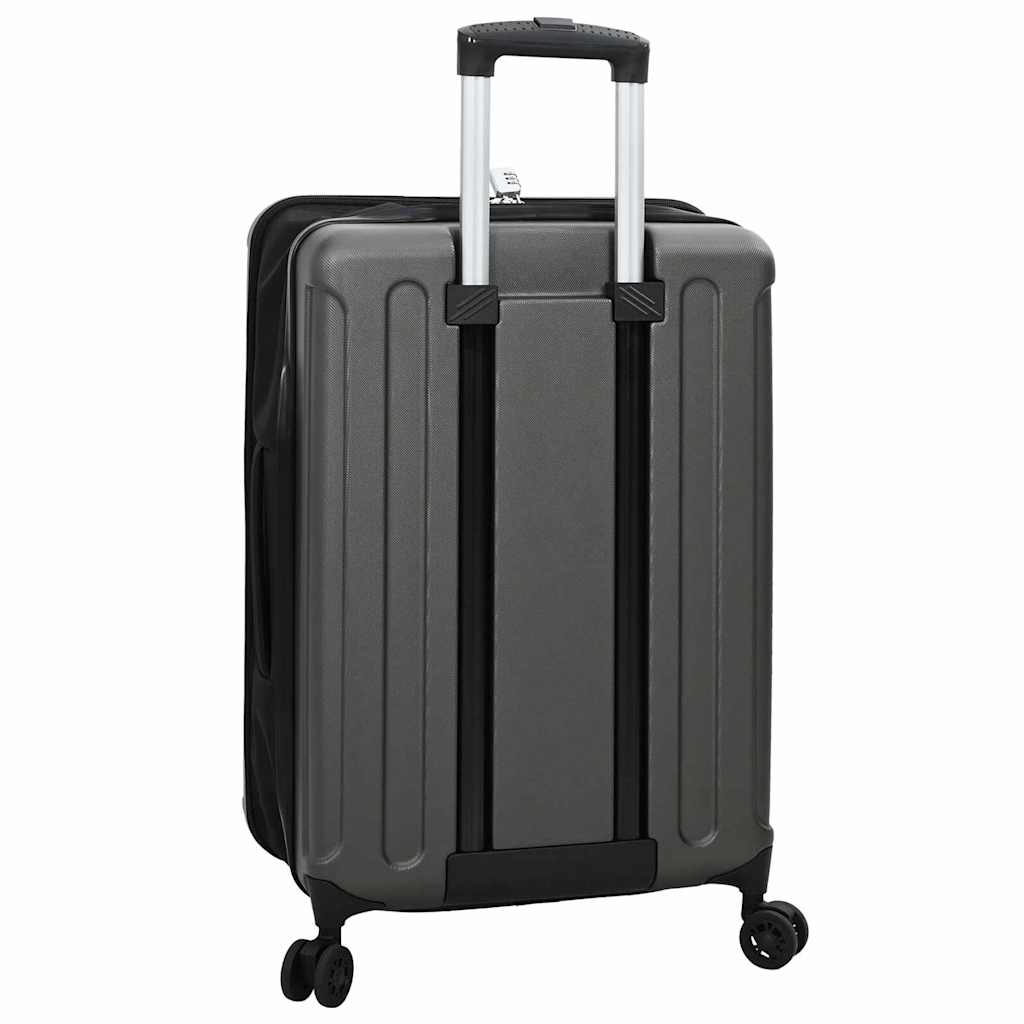 Suitcase Folding Dark grey 43 x 27 x 66 cm ABS Plastic