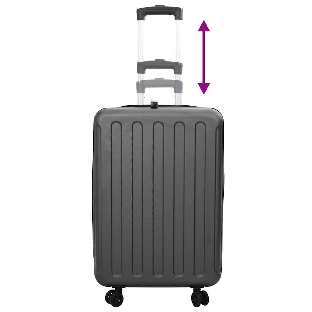 Suitcase Folding Dark grey 43 x 27 x 66 cm ABS Plastic
