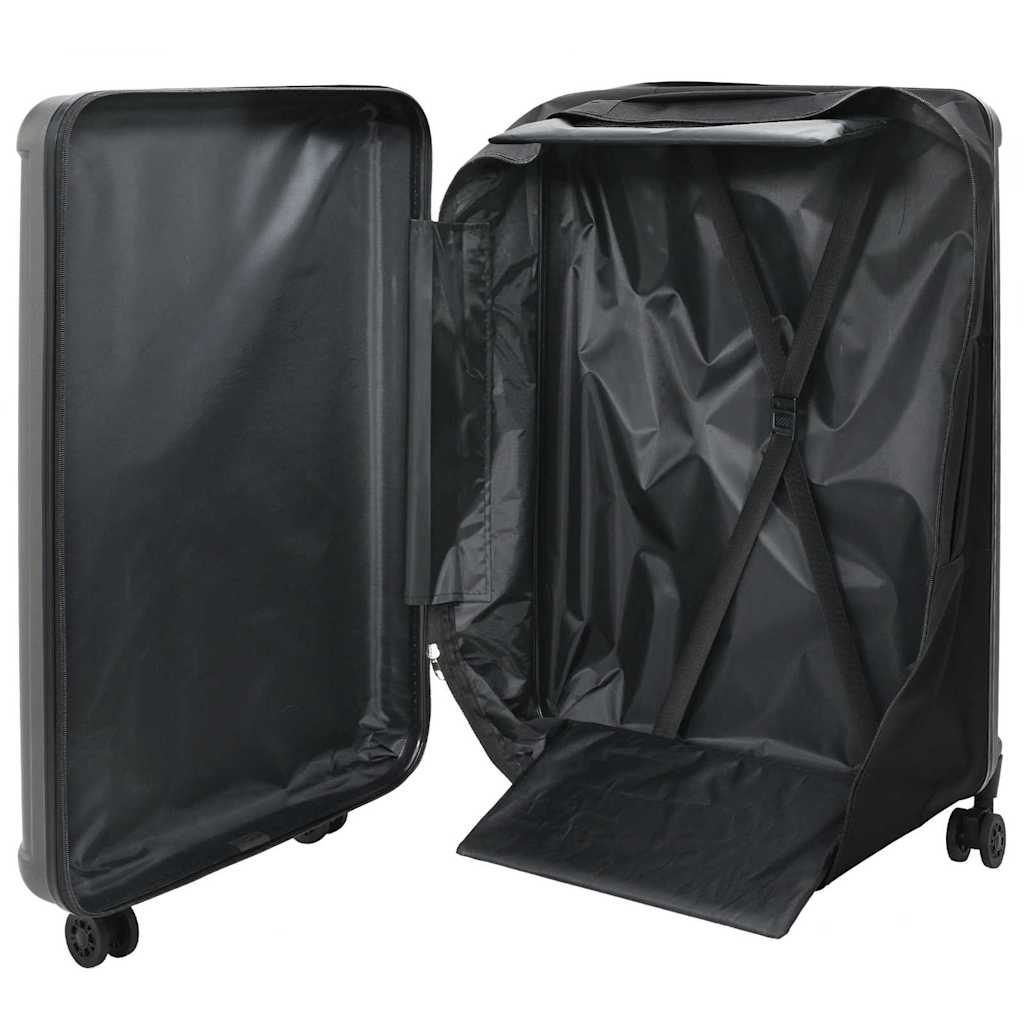 Suitcase Folding Dark grey 50 x 30 x 76 cm ABS Plastic