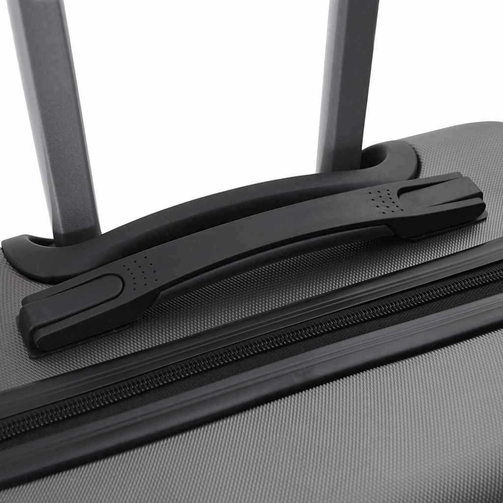 Suitcase with Lock 3 pcs Dark Grey 50 x 31 x 78 cm ABS Plastic