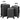 Suitcase Set 3 pcs Dark grey 50 x 31 x 78 cm ABS Plastic, Steel