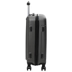 Suitcase with Lock 3 pcs Dark Grey 50 x 31 x 78 cm ABS Plastic