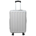 Suitcase Folding with Lock Silver 43 x 27 x 66 cm ABS Plastic