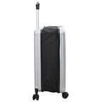 Suitcase Folding with Lock Silver 43 x 27 x 66 cm ABS Plastic
