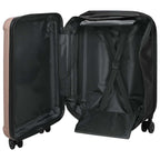 Suitcase Folding Rose gold 34 x 23 x 55.5 cm ABS Plastic