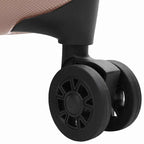 Suitcase Folding Rose gold 43 x 27 x 66 cm ABS Plastic