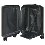Suitcase Folding Rose gold 43 x 27 x 66 cm ABS Plastic