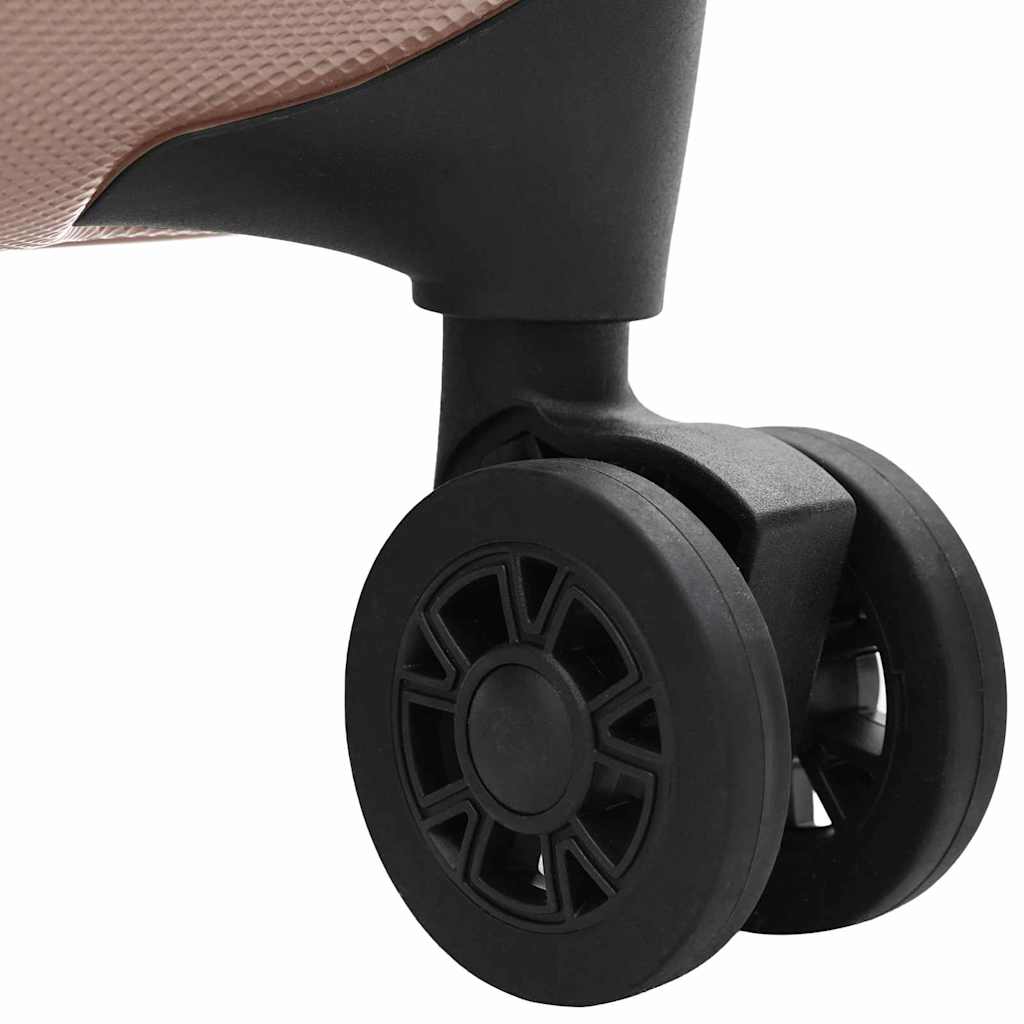 Suitcase Folding Rose gold 50 x 30 x 76 cm ABS Plastic