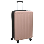 Suitcase Folding Rose gold 50 x 30 x 76 cm ABS Plastic