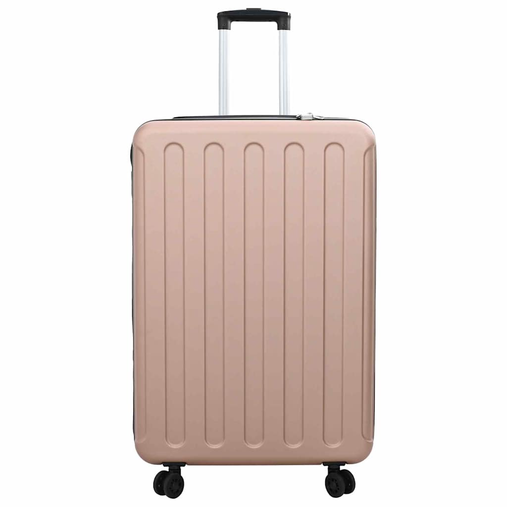Suitcase Folding Rose gold 50 x 30 x 76 cm ABS Plastic