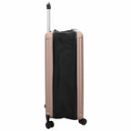 Suitcase Folding Rose gold 50 x 30 x 76 cm ABS Plastic