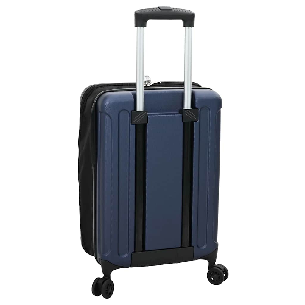 Suitcase Folding Dark blue 34 x 23 x 55.5 cm ABS Plastic