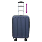 Suitcase Folding Dark blue 34 x 23 x 55.5 cm ABS Plastic