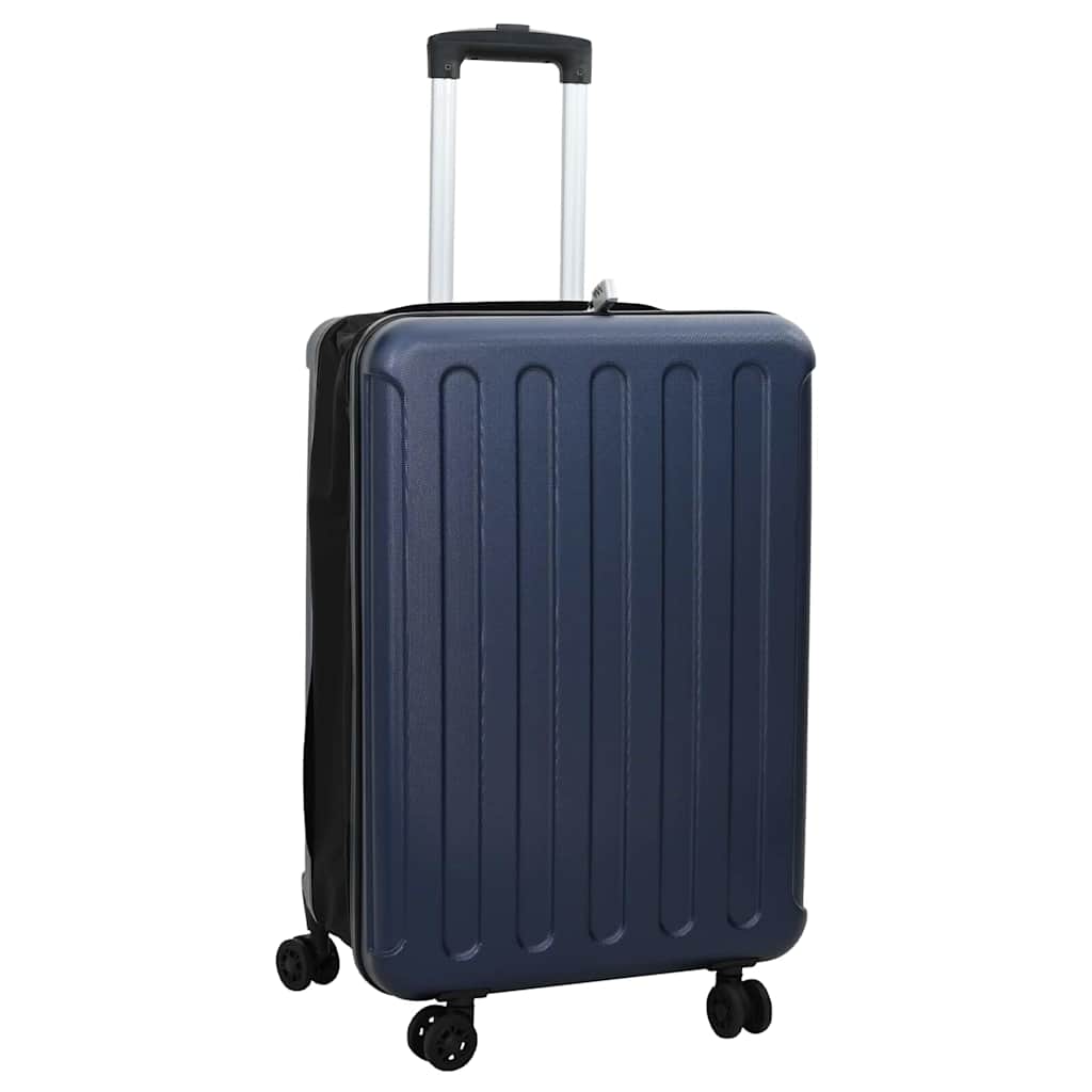 Suitcase Folding Dark blue 43 x 27 x 66 cm ABS Plastic