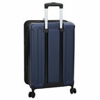 Suitcase Folding Dark blue 43 x 27 x 66 cm ABS Plastic