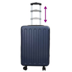 Suitcase Folding Dark blue 43 x 27 x 66 cm ABS Plastic