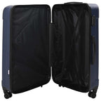 Suitcase with Lock 3 pcs Dark Blue 50 x 31 x 78 cm ABS Plastic