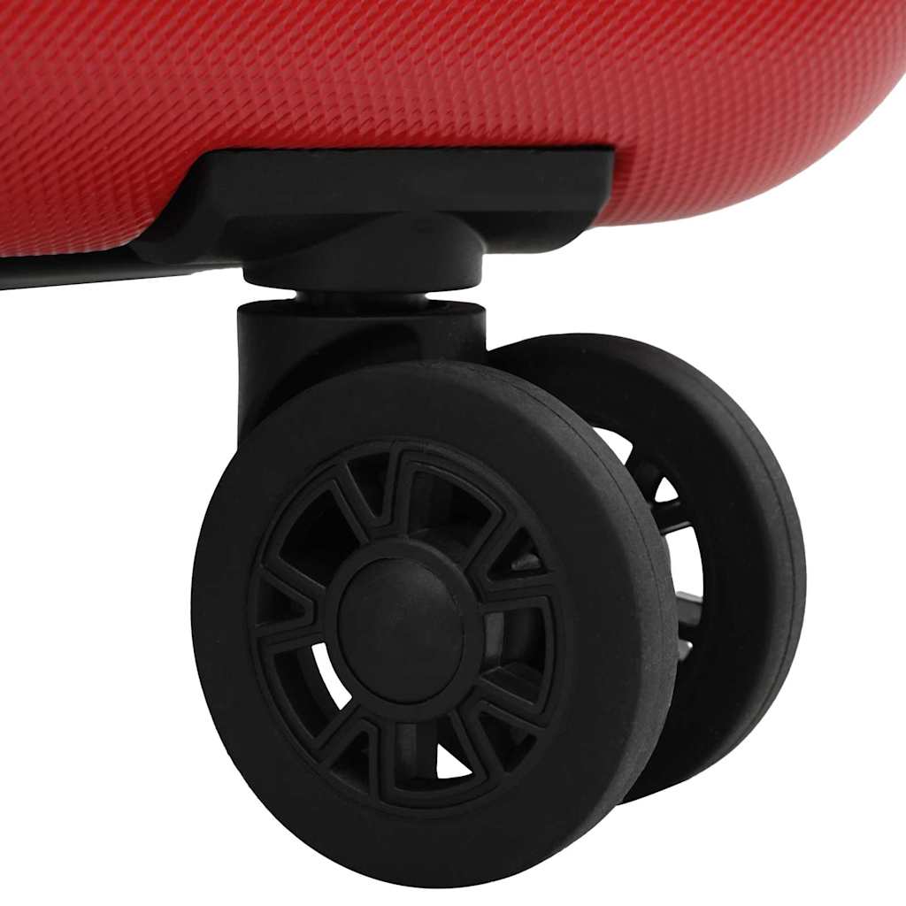 Suitcase Folding with Lock Red 43 x 27 x 66 cm ABS Plastic