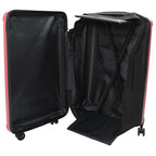 Suitcase Folding with Lock Red 50 x 30 x 76 cm ABS Plastic