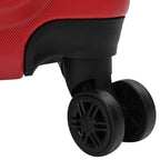 Suitcase with Lock 3 pcs Red 50 x 31 x 78 cm ABS Plastic