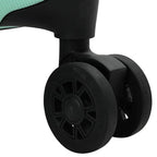 Suitcase Folding Mint green 34 x 23 x 55.5 cm ABS Plastic