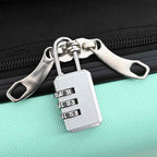 Suitcase Folding Mint green 34 x 23 x 55.5 cm ABS Plastic