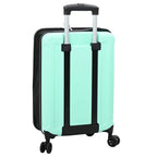 Suitcase Folding Mint green 34 x 23 x 55.5 cm ABS Plastic
