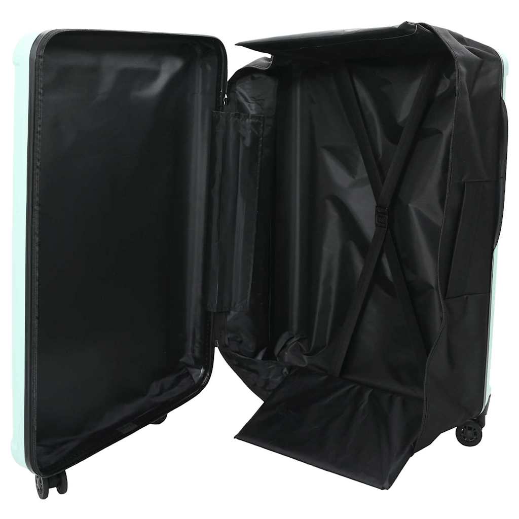 Suitcase Folding Mint green 50 x 30 x 76 cm ABS Plastic