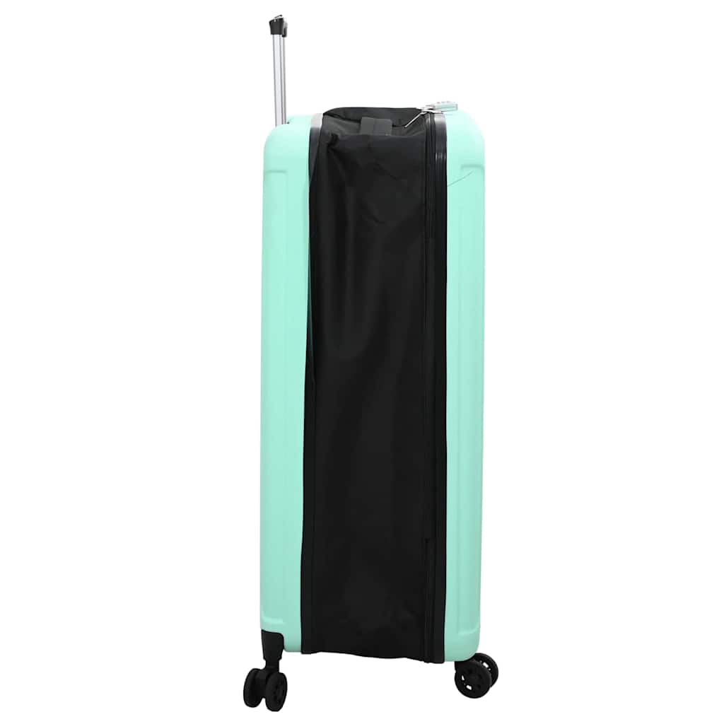 Suitcase Folding Mint green 50 x 30 x 76 cm ABS Plastic