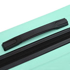 Suitcase with Lock 3 pcs Mint green 50 x 31 x 78 cm ABS Plastic
