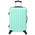 Suitcase with Lock 3 pcs Mint green 50 x 31 x 78 cm ABS Plastic