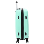 Suitcase with Lock 3 pcs Mint green 50 x 31 x 78 cm ABS Plastic