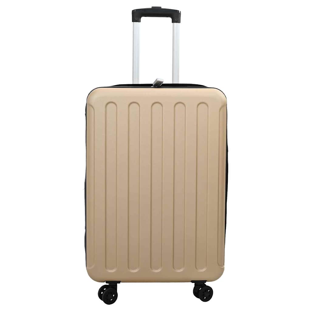 Suitcase Folding Champagne 34 x 23 x 55.5 cm ABS Plastic