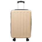 Suitcase Folding Champagne 43 x 27 x 66 cm ABS Plastic