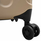 Suitcase Folding Champagne 50 x 30 x 76 cm ABS Plastic