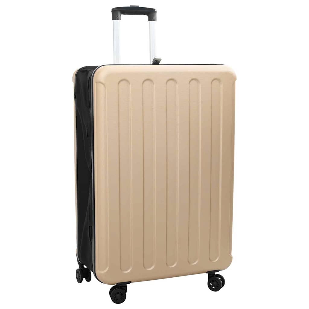 Suitcase Folding Champagne 50 x 30 x 76 cm ABS Plastic