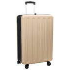 Suitcase Folding Champagne 50 x 30 x 76 cm ABS Plastic