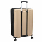 Suitcase Folding Champagne 50 x 30 x 76 cm ABS Plastic