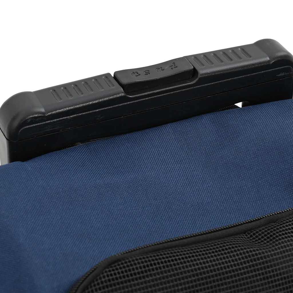 Pet Trolley 3-in-1 Design Blue 48x32x(57-106) cm Oxford Fabric